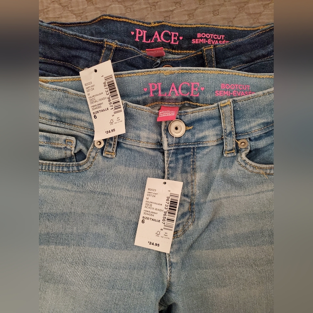 NWT Children's Place Bootcut Jeans